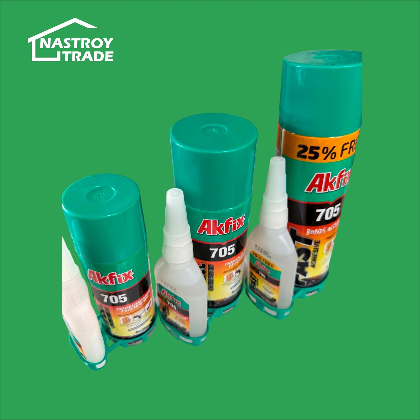 Двухкомпонентный клей Akfix 705
