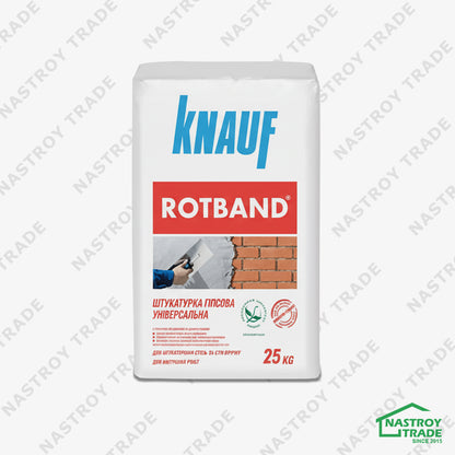 Штукатурка гипсовая универсальная (Ротбанд) Knauf