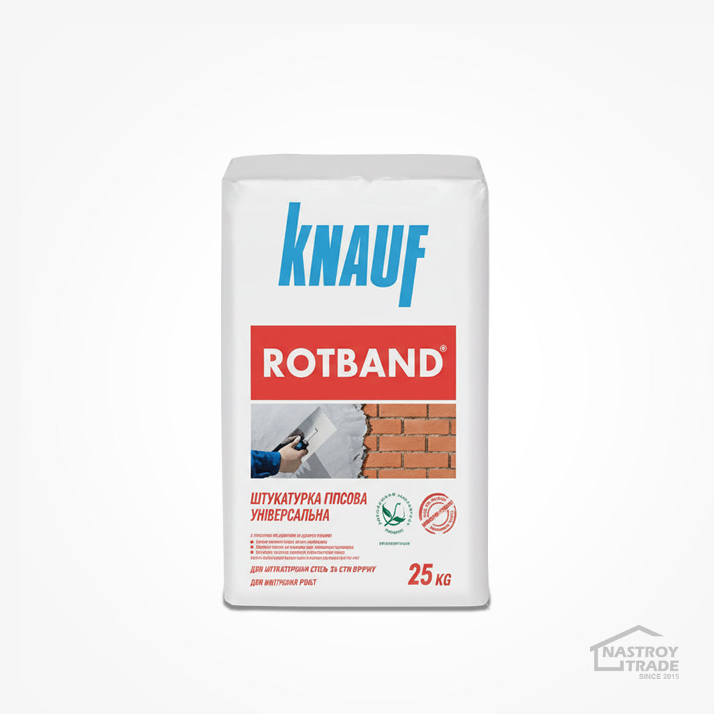 Штукатурка гипсовая универсальная (Ротбанд) Knauf