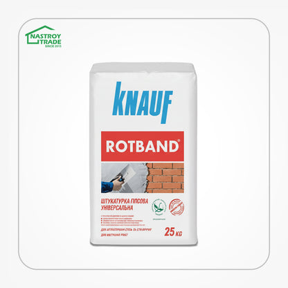 Штукатурка гипсовая универсальная (Ротбанд) Knauf