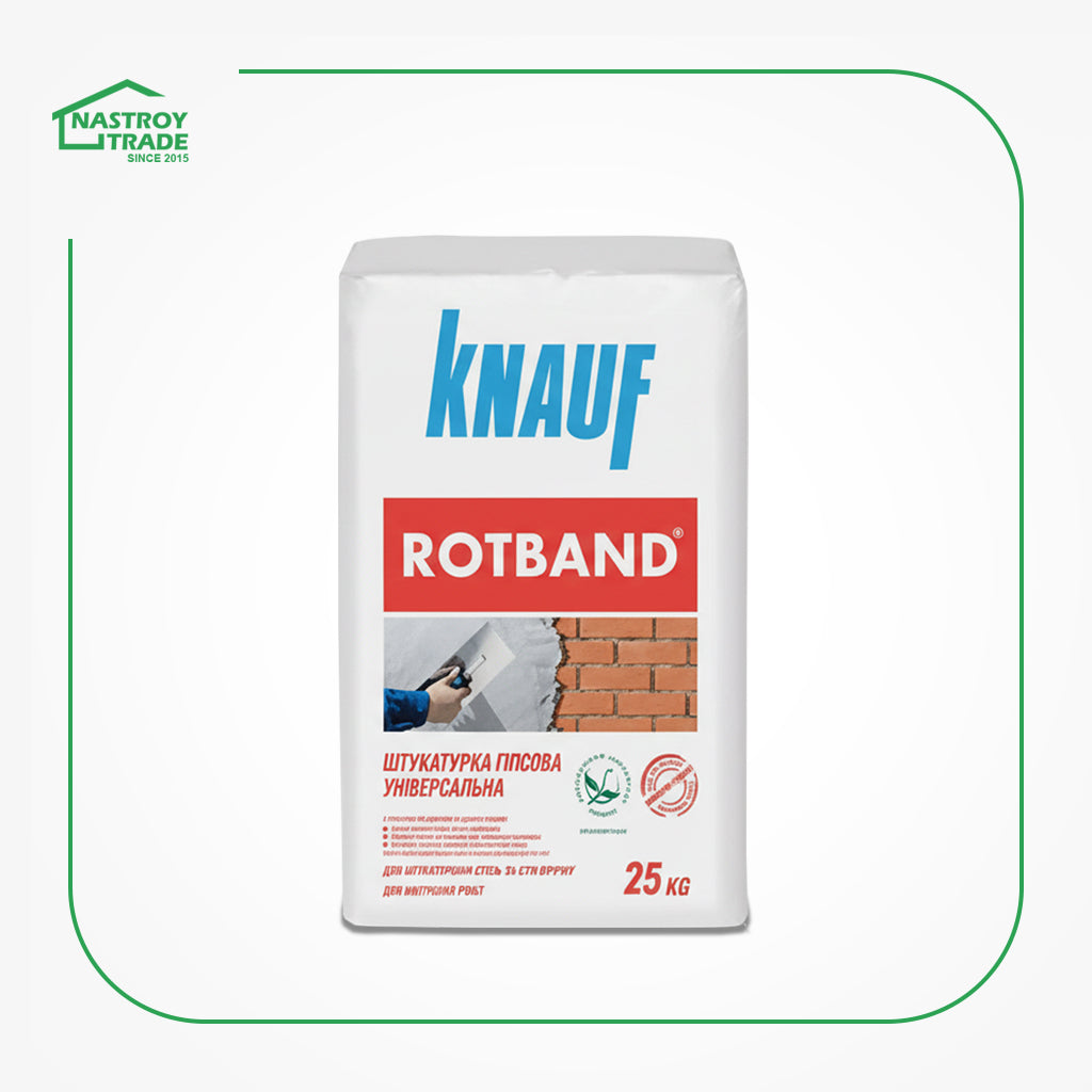 Штукатурка гипсовая универсальная (Ротбанд) Knauf