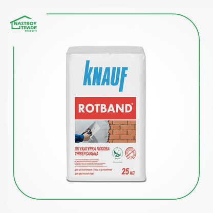 Штукатурка гипсовая универсальная (Ротбанд) Knauf