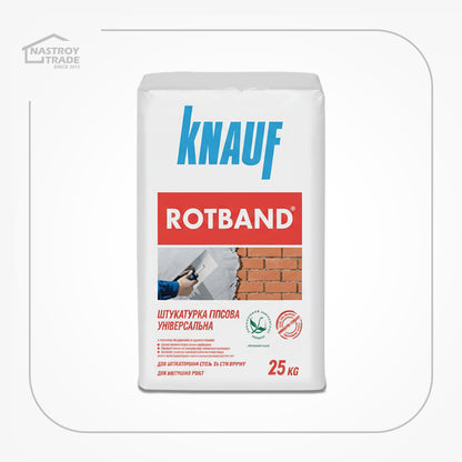 Штукатурка гипсовая универсальная (Ротбанд) Knauf