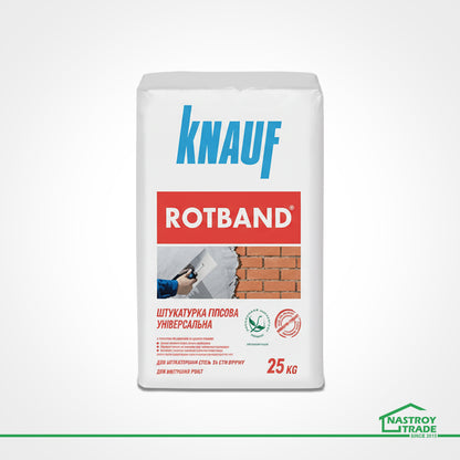 Штукатурка гипсовая универсальная (Ротбанд) Knauf