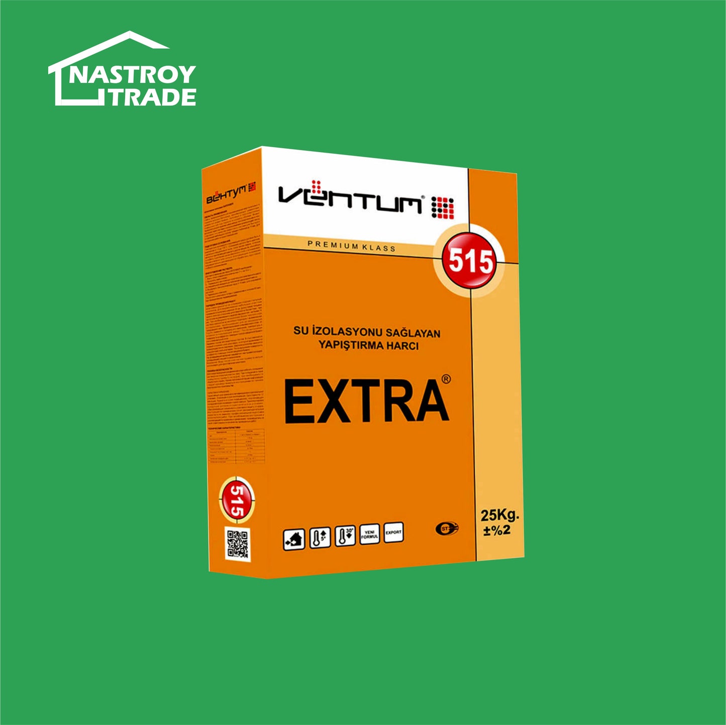 Кафельный клей Ventum 515 Extra