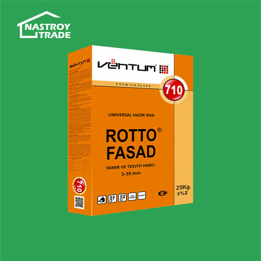 Универсальная фасадная кафельный клей Ventum 710 ROTTO FASAD