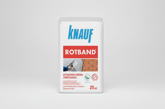 Штукатурка гипсовая универсальная (Ротбанд) Knauf